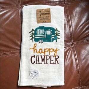 Happy Camper Kitchen Towel